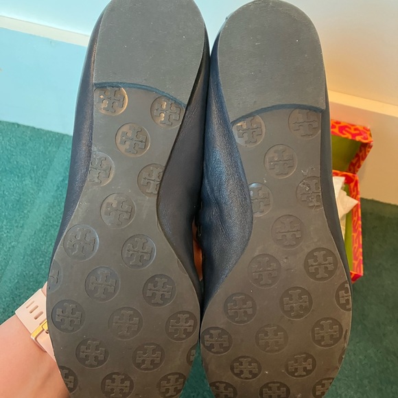 Tory Burch Abbey Cap Toe Flats - Picture 3 of 5